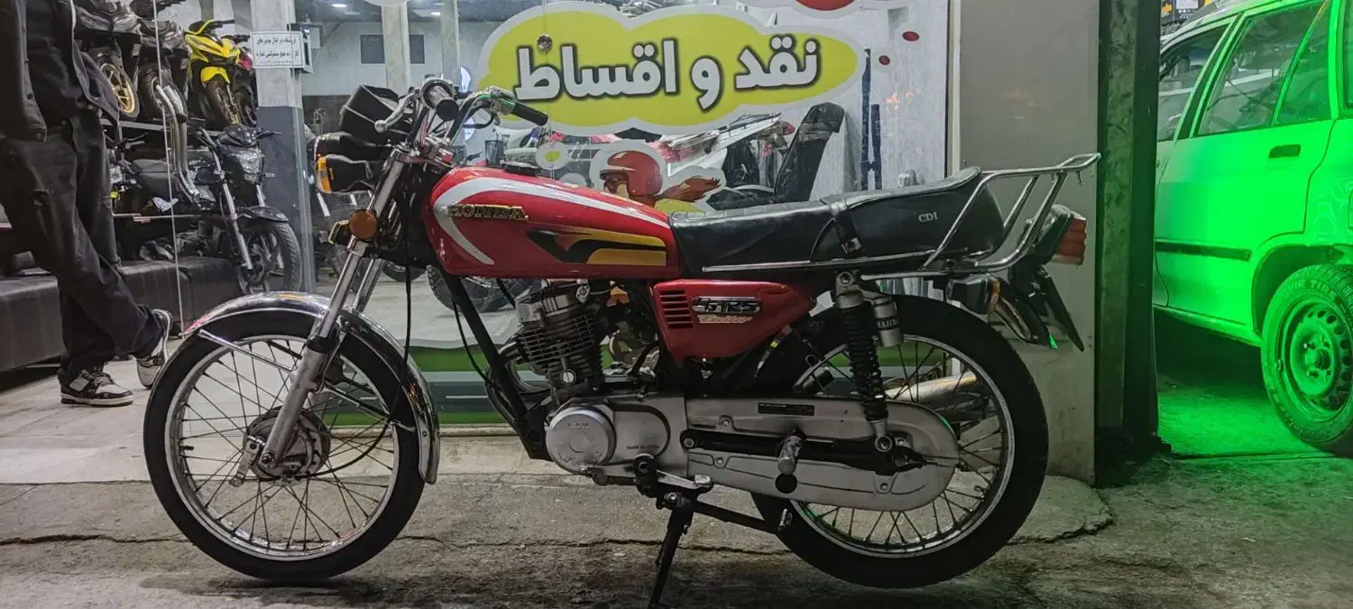 هندا ۱۲۵ مدل ۹۵ فنی سالم به نام|موتورسیکلت|مشهد, شفا|دیوار