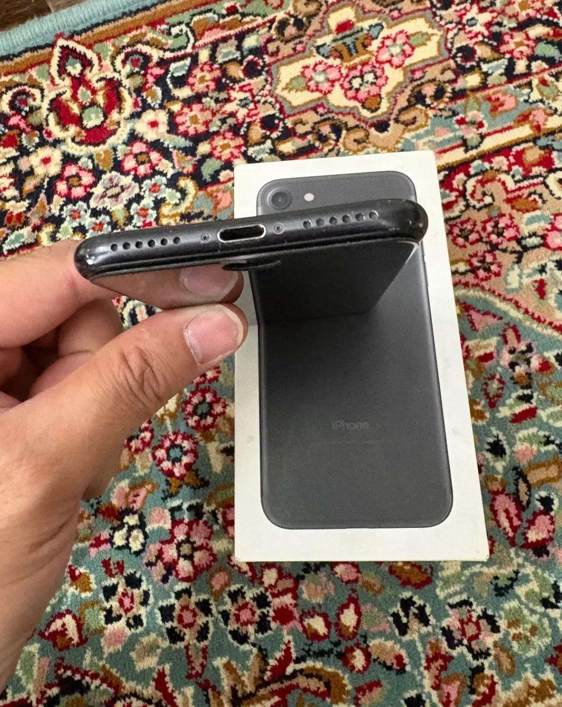 آیفون ۷ مشکی ۱۲۸ گیگ|موبایل|زاهدان, |دیوار