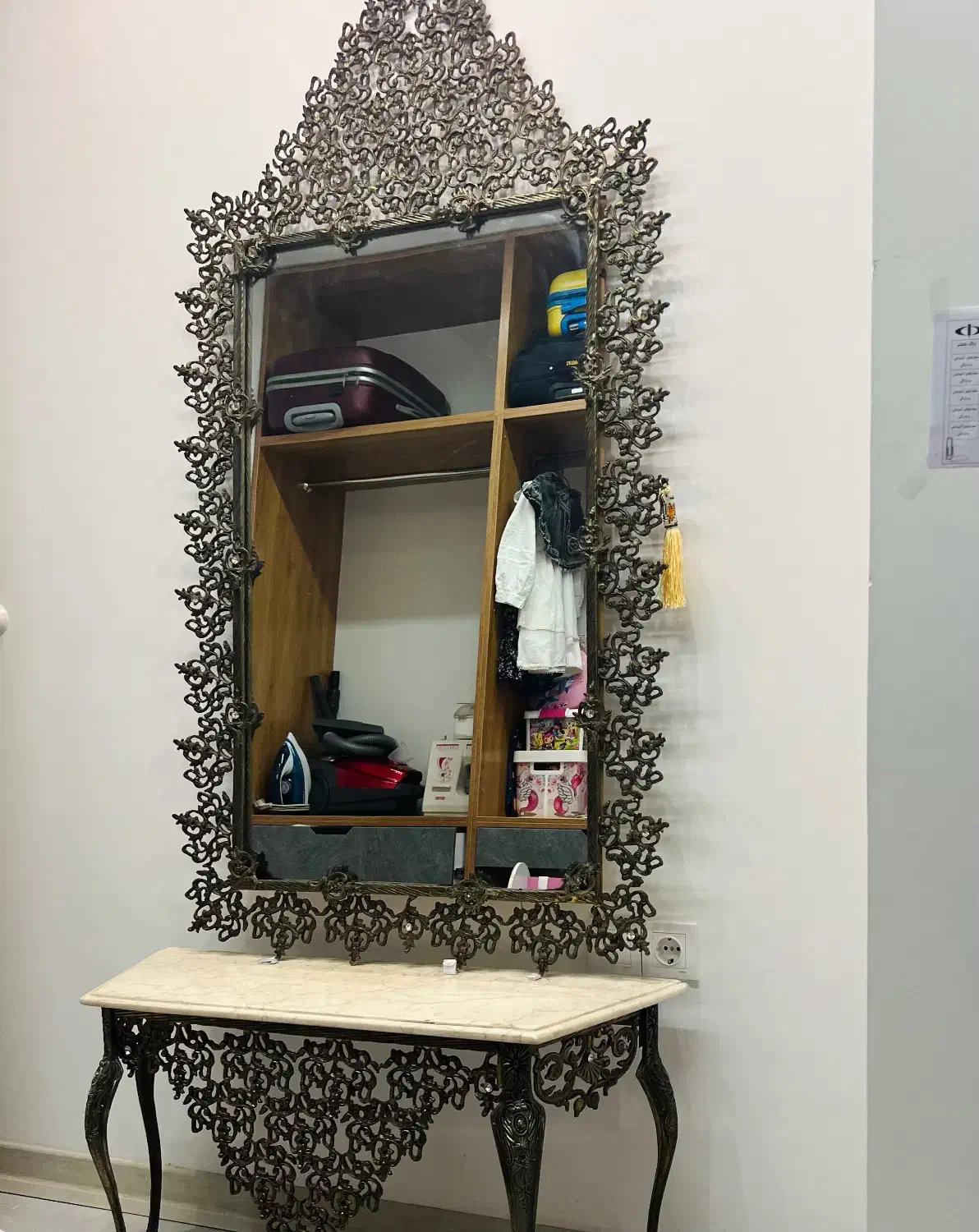 اینه کنسول|مبلمان خانگی و میز عسلی|ساری, |دیوار