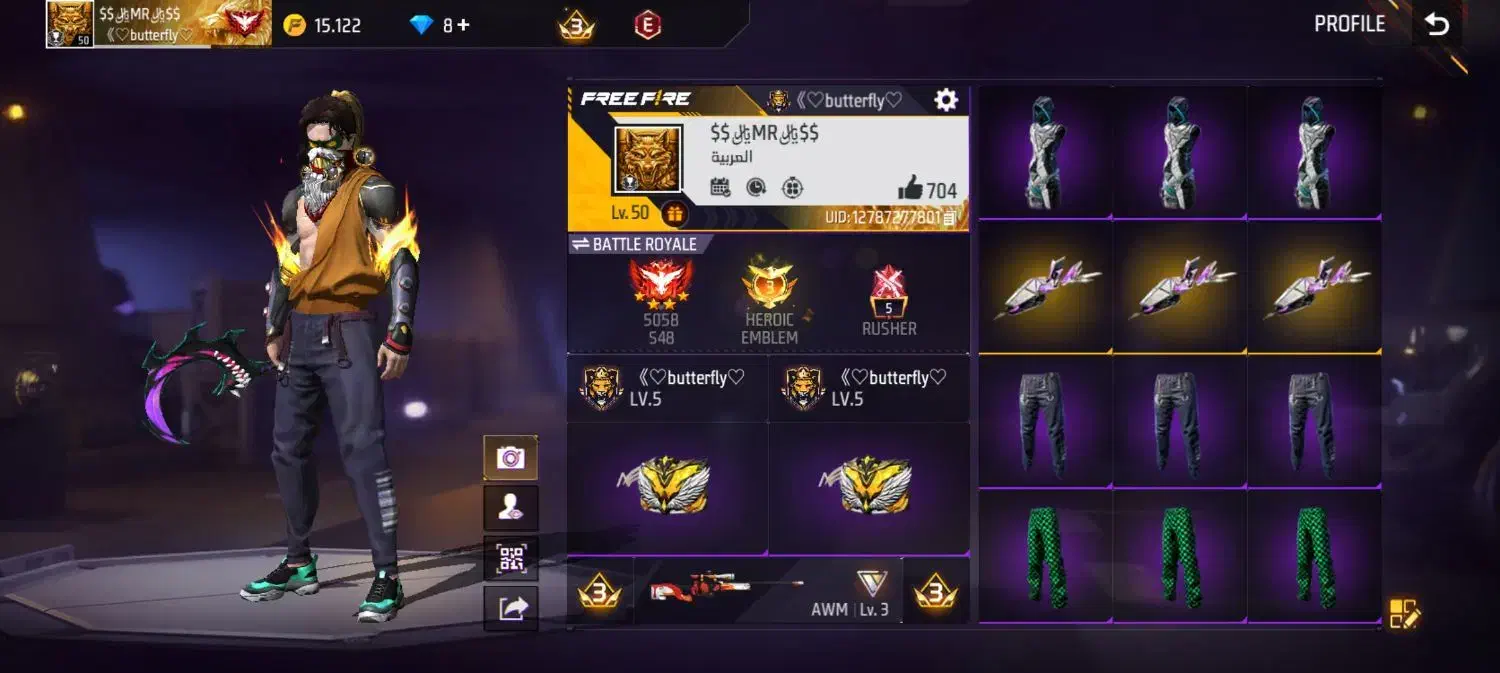 اکانت فری فایر|کنسول، بازی ویدئویی و آنلاین|اردبیل, |دیوار