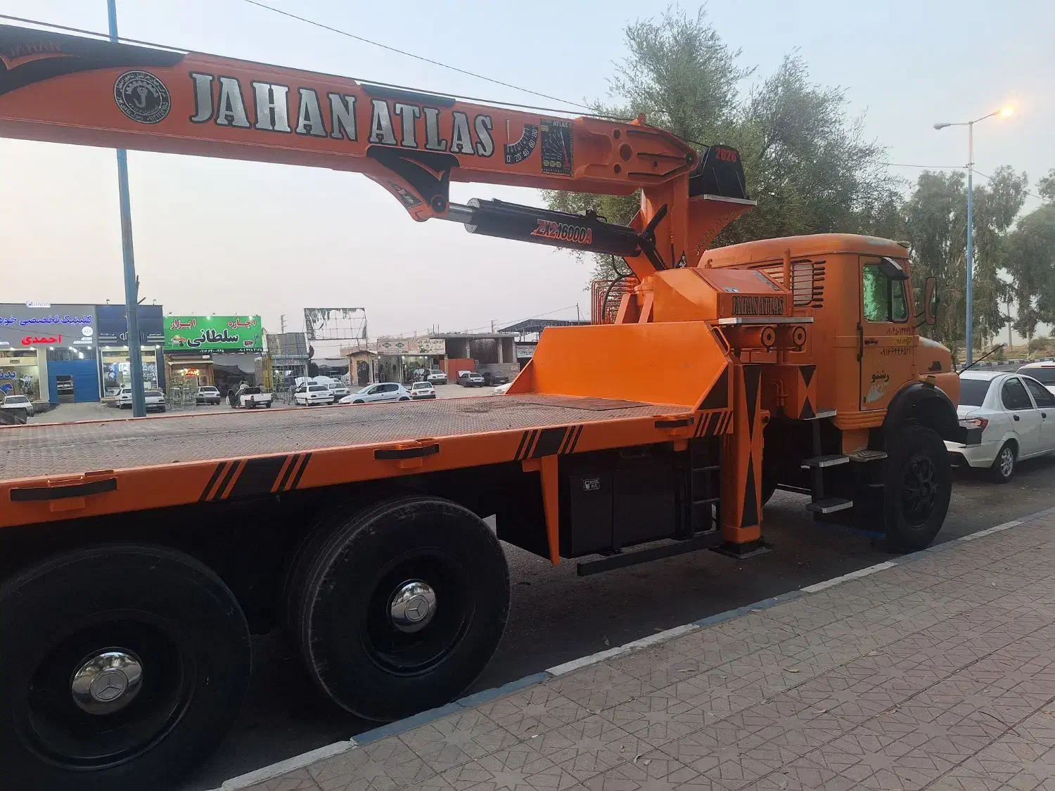 اجاره جرثقیل ۱۵ تن|خدمات حمل و نقل|شوش, |دیوار