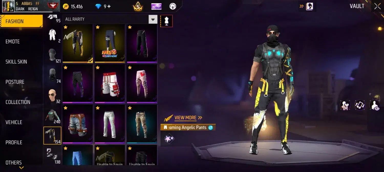 اکانت فری فایر فوری|کنسول، بازی ویدئویی و آنلاین|مشکین‌دشت, |دیوار