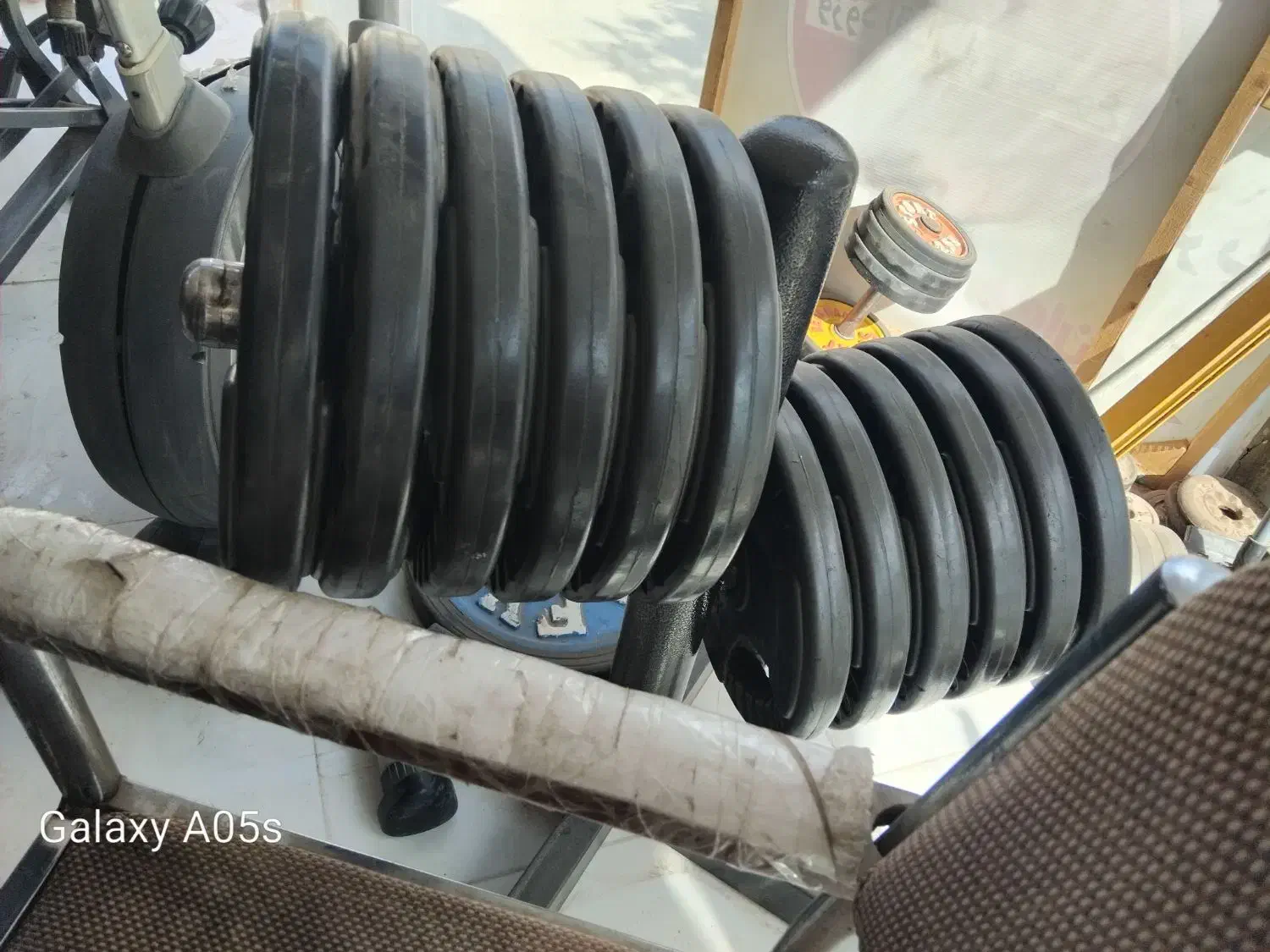 وزنه دورفرمونی وصفحه ودمبل وهالتر|تجهیزات ورزشی|سبزوار, قلعه‌نو دهزار|دیوار