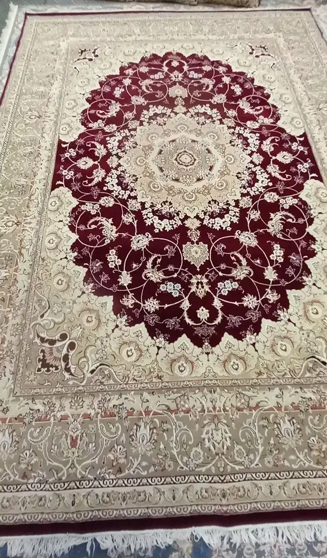 ۲ تخته فرش ۵۰۰ شانه تمیز|فرش|قم, آذر (نکویی)|دیوار