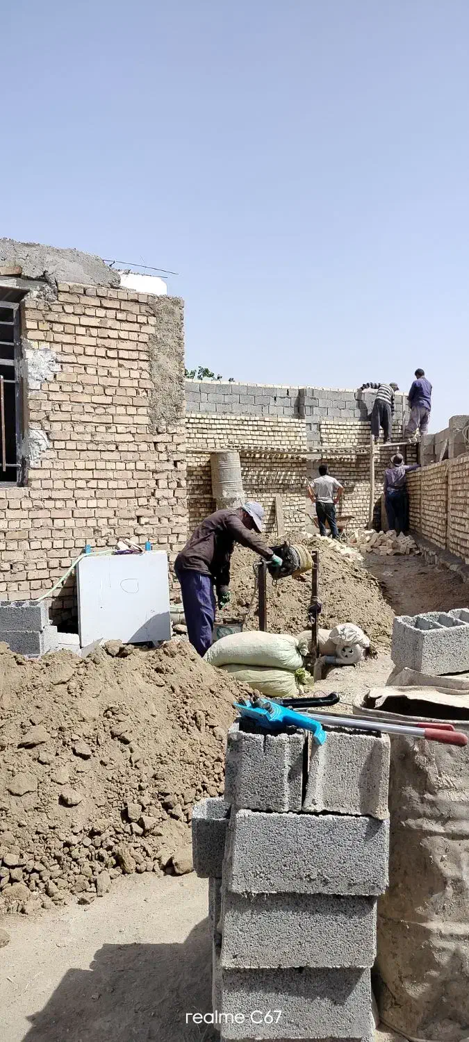 تمام کارهای بنایی از پی تابام.ساخت ساز.تخریب|خدمات پیشه و مهارت|نیشابور, شهرک رسولی|دیوار