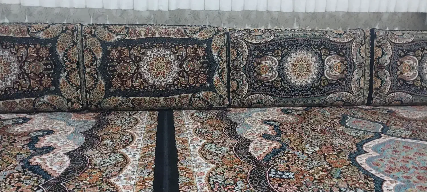 ۱۲عدد پشتی پنبه|پشتی|سنندج, |دیوار