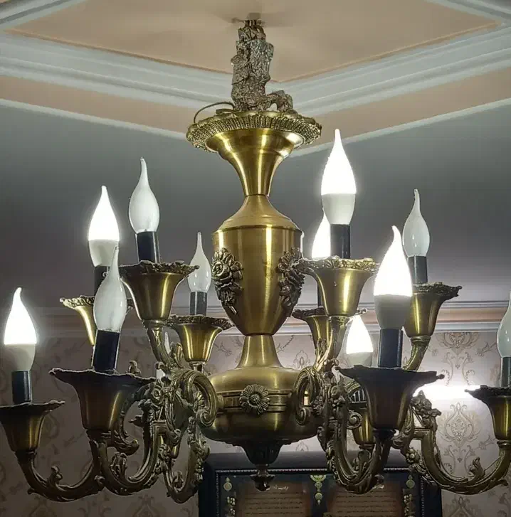 لوستر برنز|لوستر و چراغ آویز|تهران, مسعودیه|دیوار