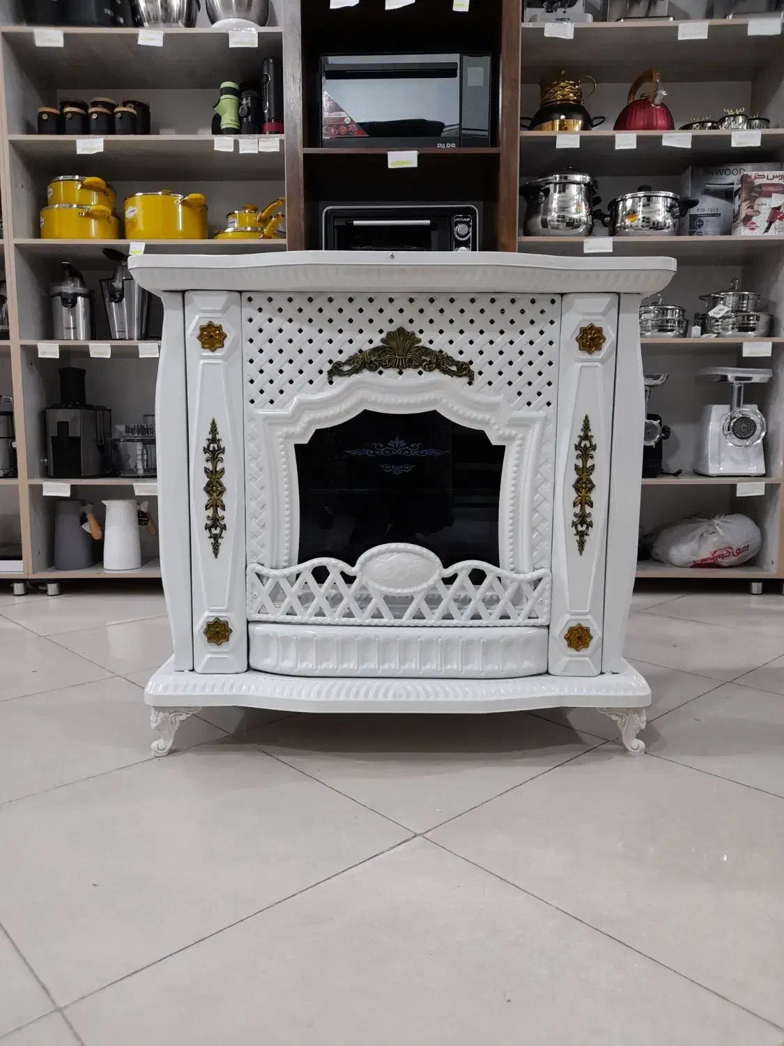 شومینه گازی ۳۰۰۰۰ الماس گاز * اثاث مارکت|بخاری، هیتر، شومینه|سیرجان, |دیوار