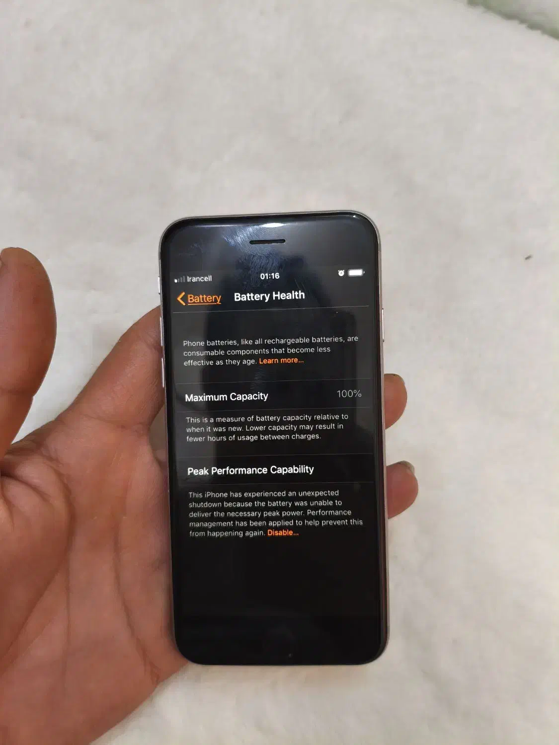 ایفون ۶ ۳۲ گیگ گری|موبایل|تهران, زعفرانیه|دیوار