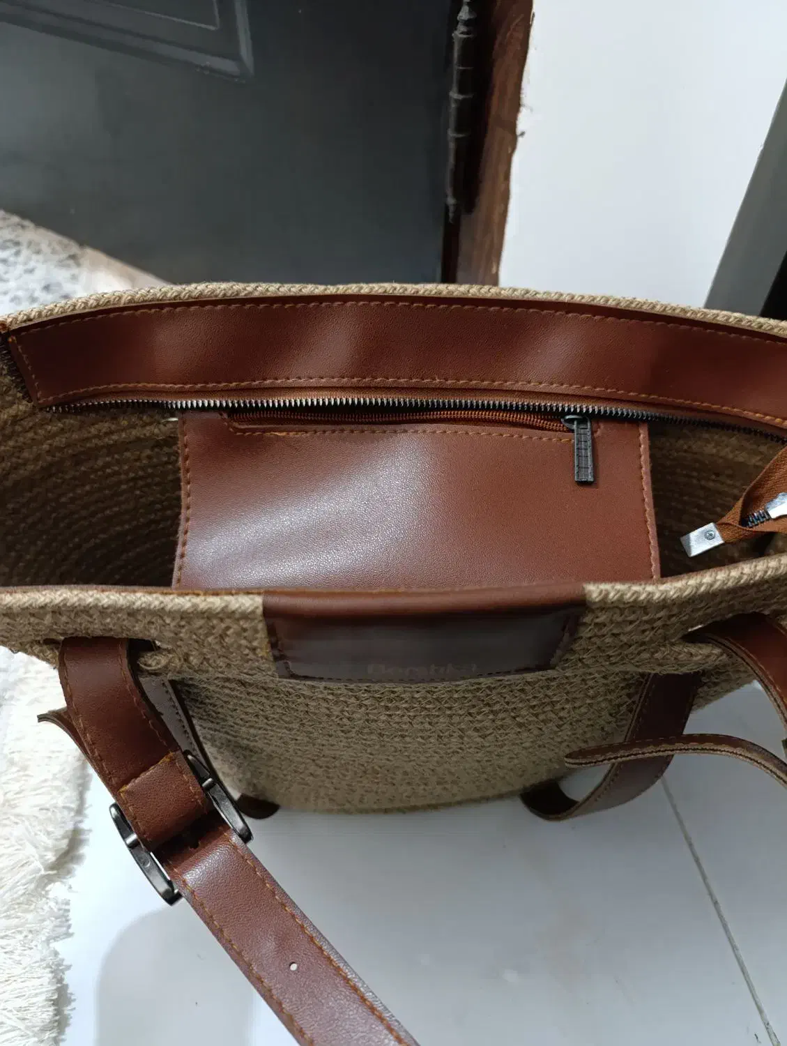 کیف حصیری ترک سالم|کیف، کفش، کمربند|گنبد کاووس, |دیوار