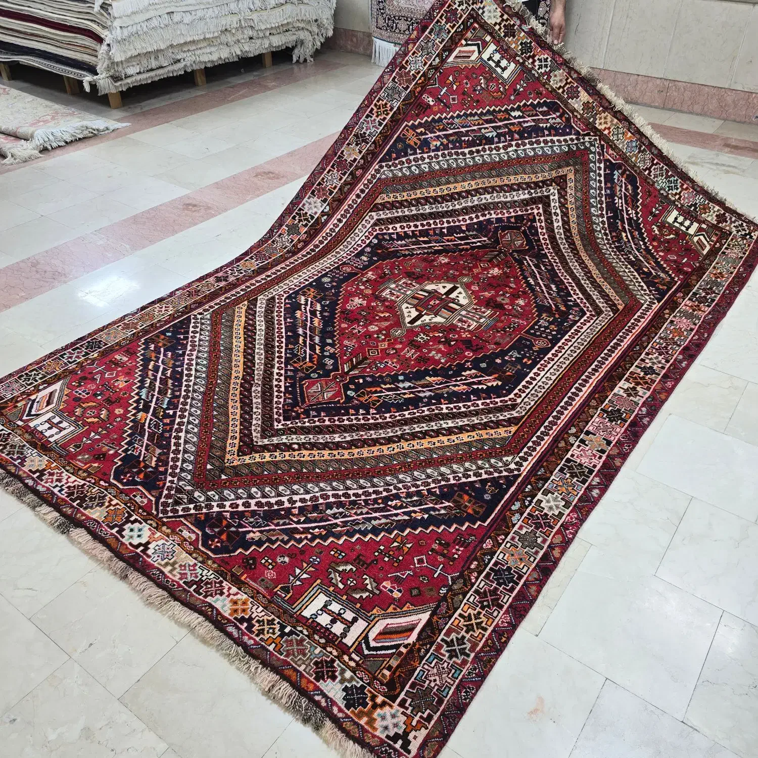فرش دستباف دکوراتیو شیراز ۴متری ۶متری|فرش|تهران, ونک|دیوار