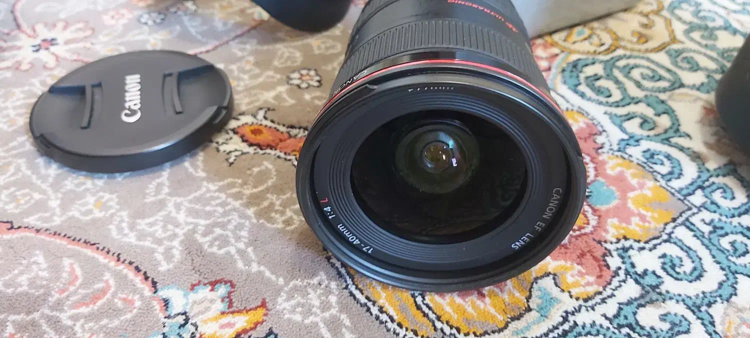 لنز 17-40 کنون canon|دوربین عکاسی و فیلم‌برداری|محمدشهر, شهرک پیام (مهرالبرز)|دیوار