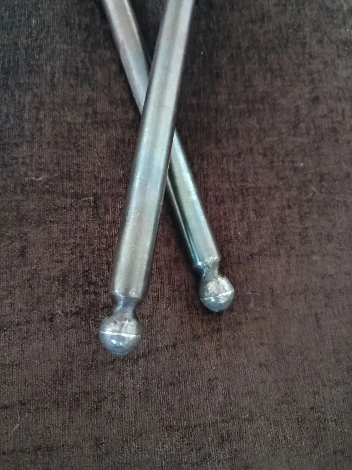 تبرزین فولادی نقره کوب|کلکسیون اشیاء عتیقه|خمینیشهر, |دیوار