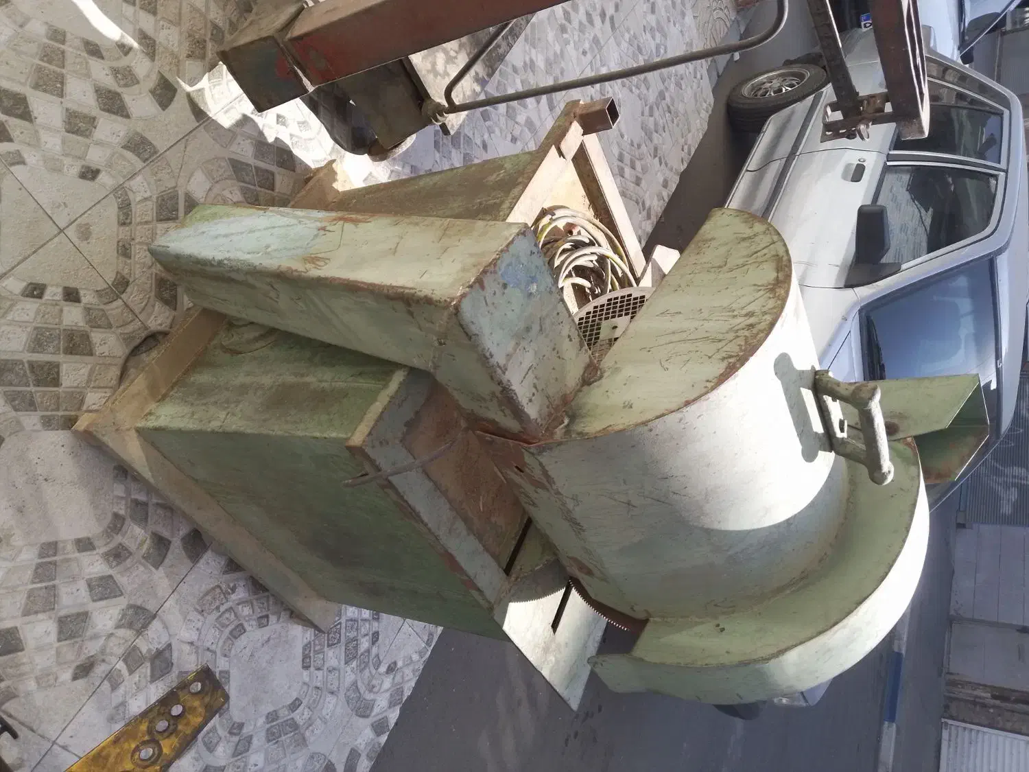 اره اتشی تکفاز لوله خم کن قیچی ورق بر باسکول۵۰۰ک|ابزارآلات|ملارد, |دیوار