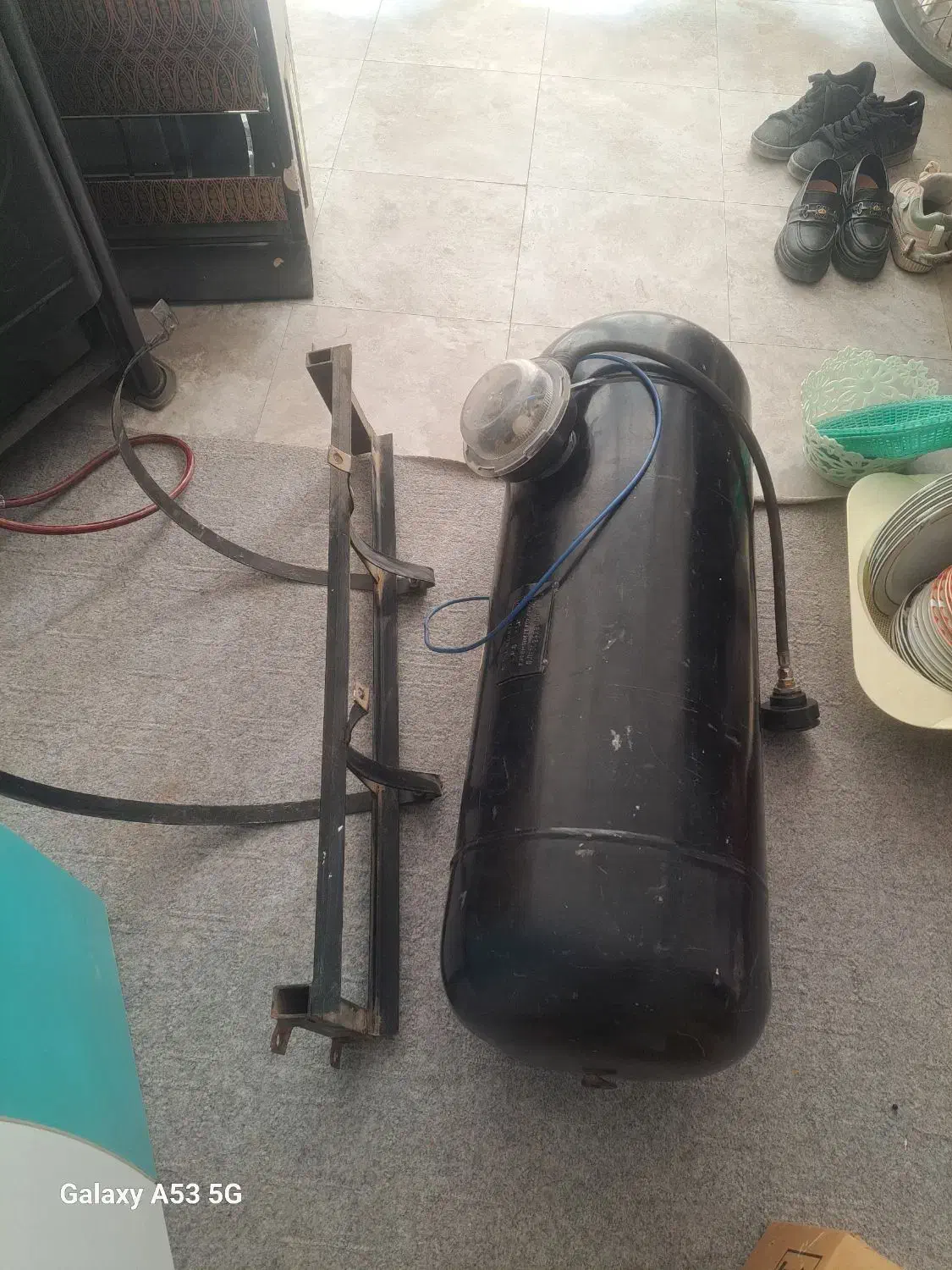 کپسول ال پی جی سالم ۸۰ لیتری|قطعات یدکی و لوازم جانبی|قم, شاد قلی|دیوار