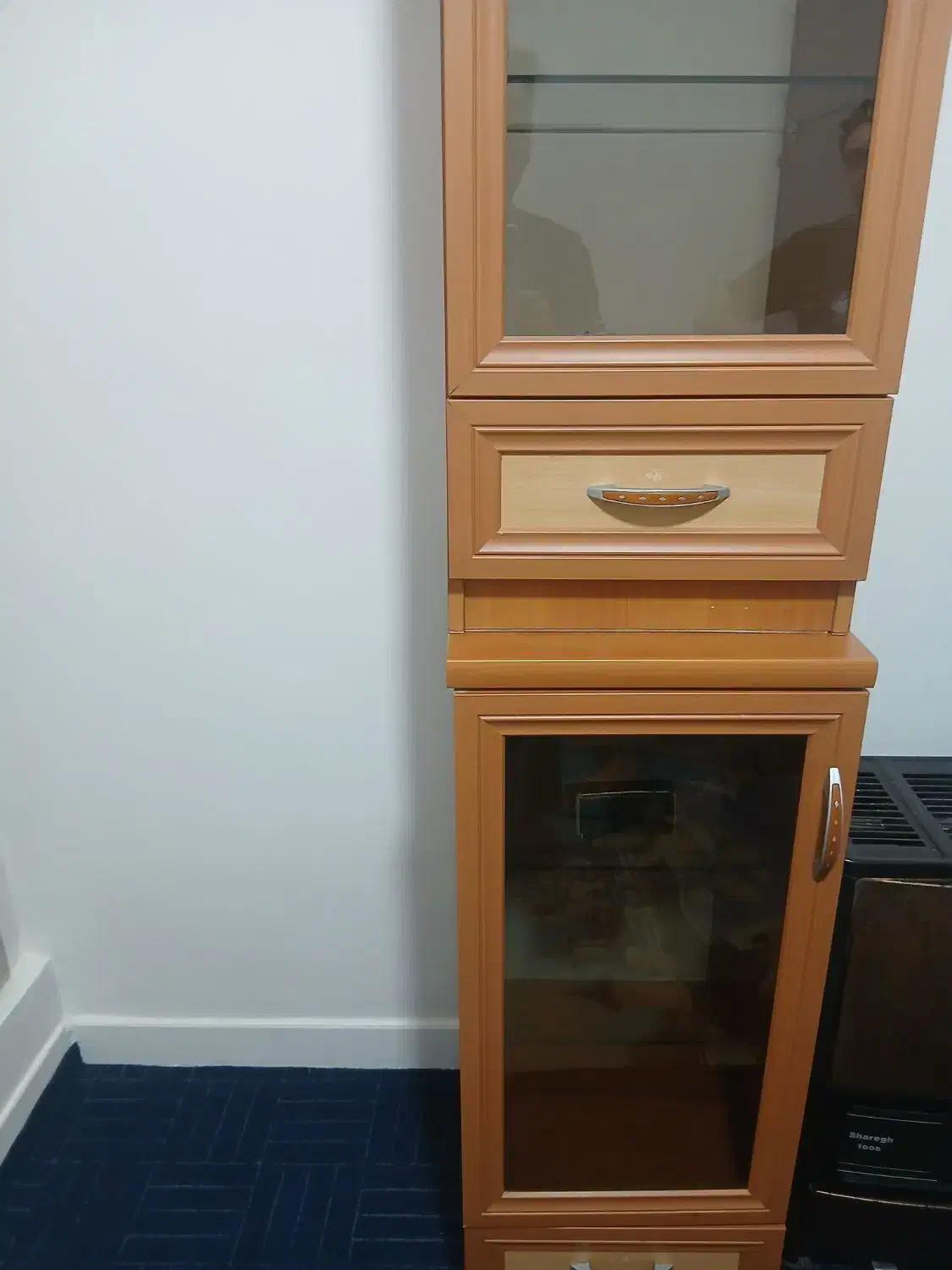 سلام دوتا کمد کتابخانه در حد نو سالم|کتابخانه، شلف، قفسههای دیواری|محمدشهر, عباس آباد|دیوار