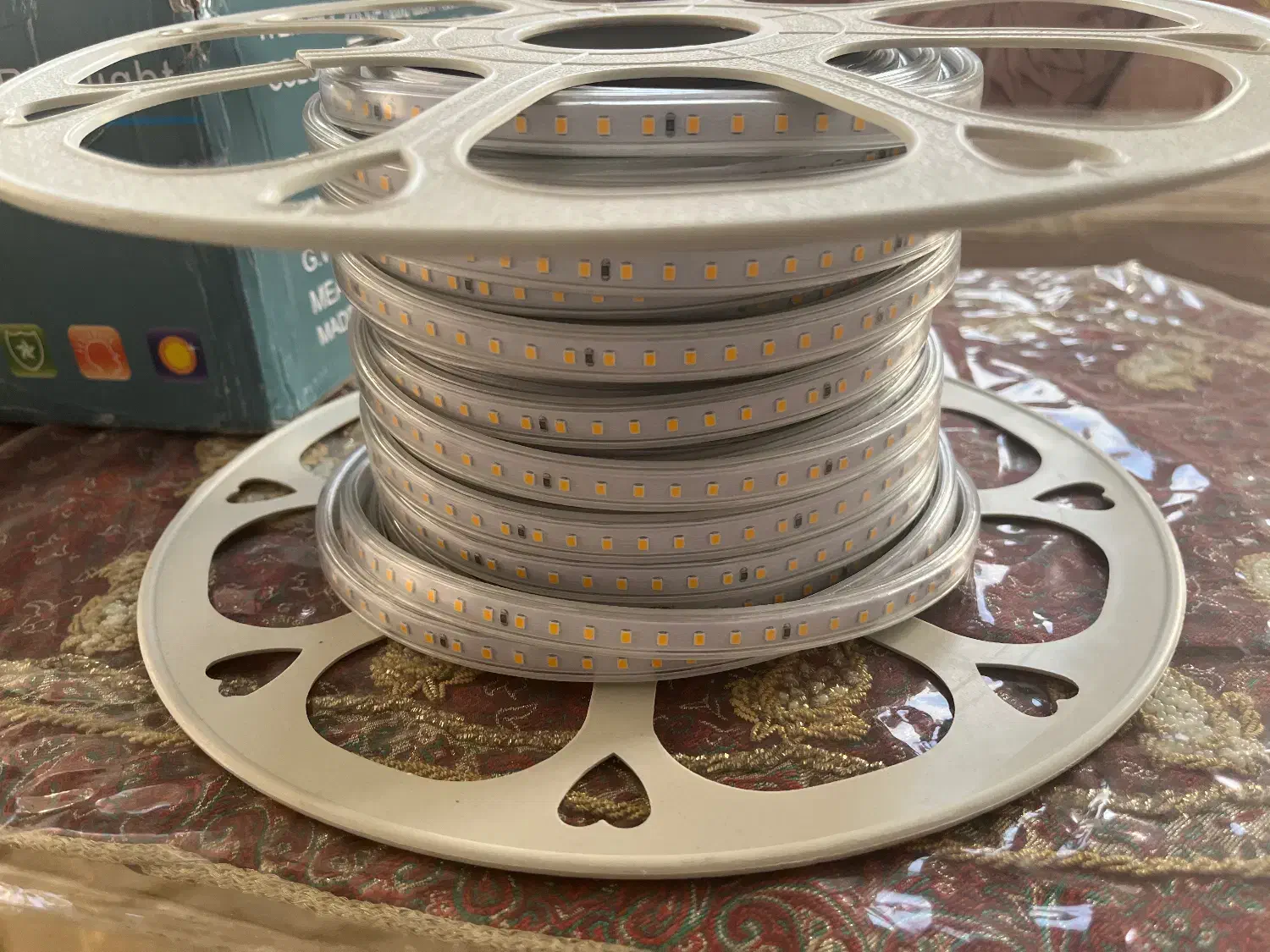 نور مخفی انبه‌ای جنس درجه ۱|ریسه و چراغ تزئینی|قم, بکایی|دیوار