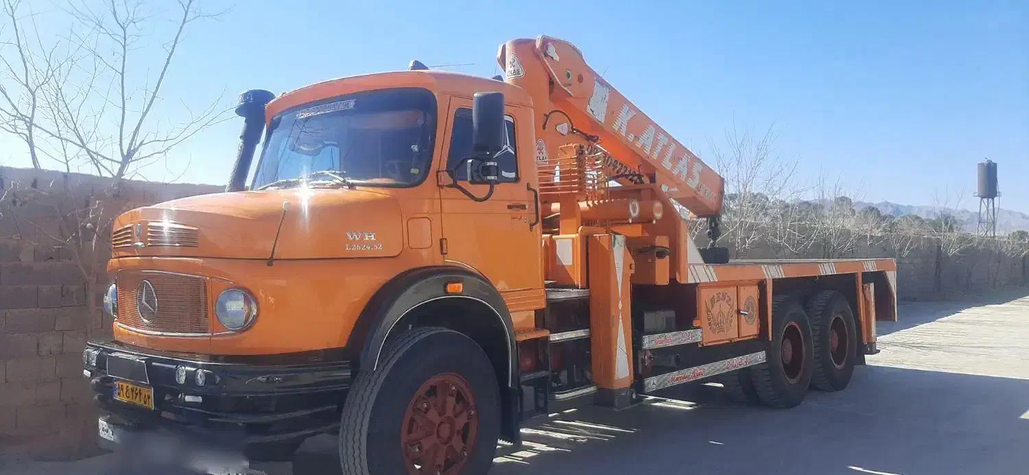 جرثقیل بنز دهچرخ|خودرو سنگین|خمینیشهر, |دیوار