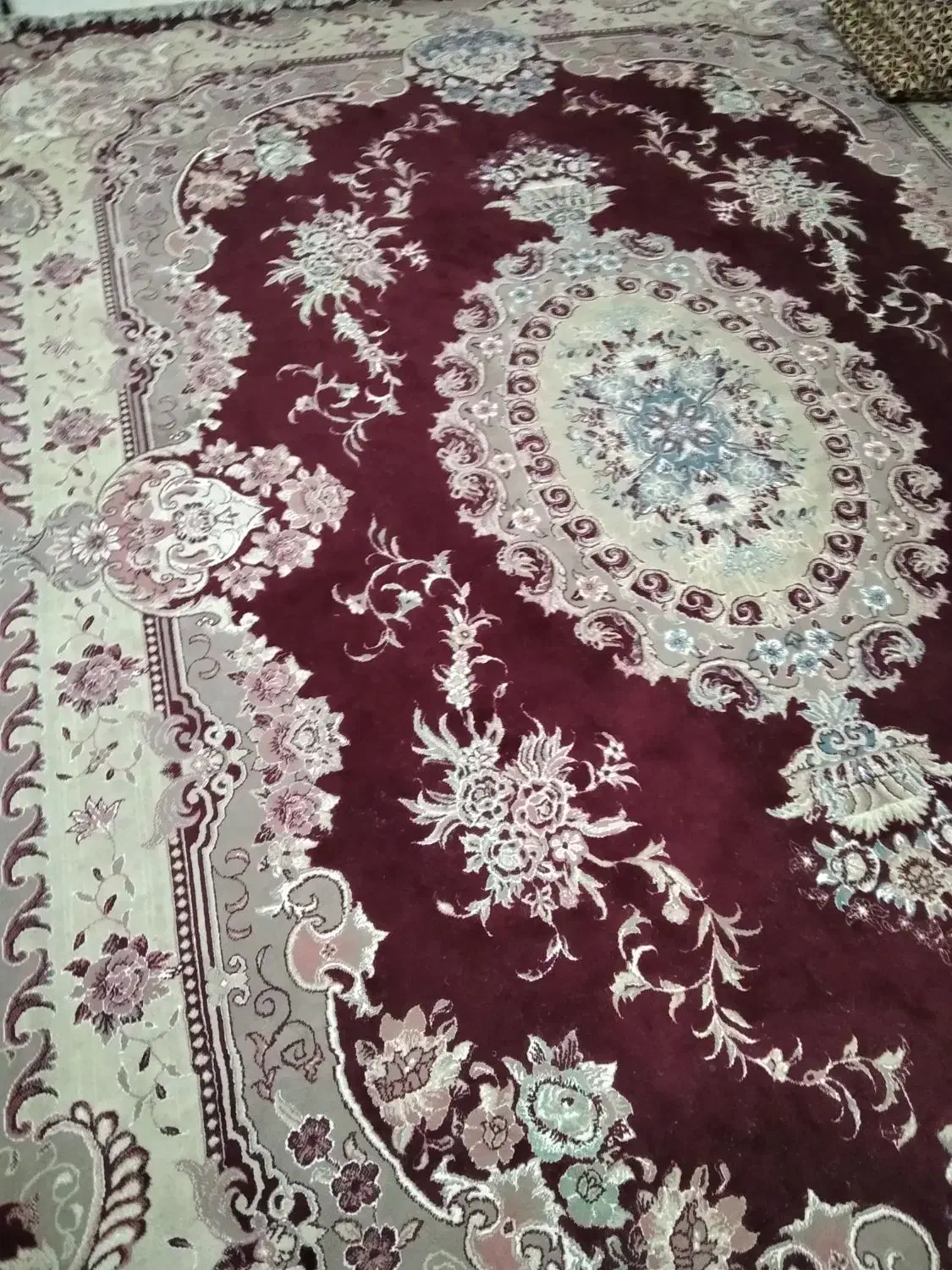 دوعدد قالی تمیز ماشینی|فرش|شوشتر, |دیوار