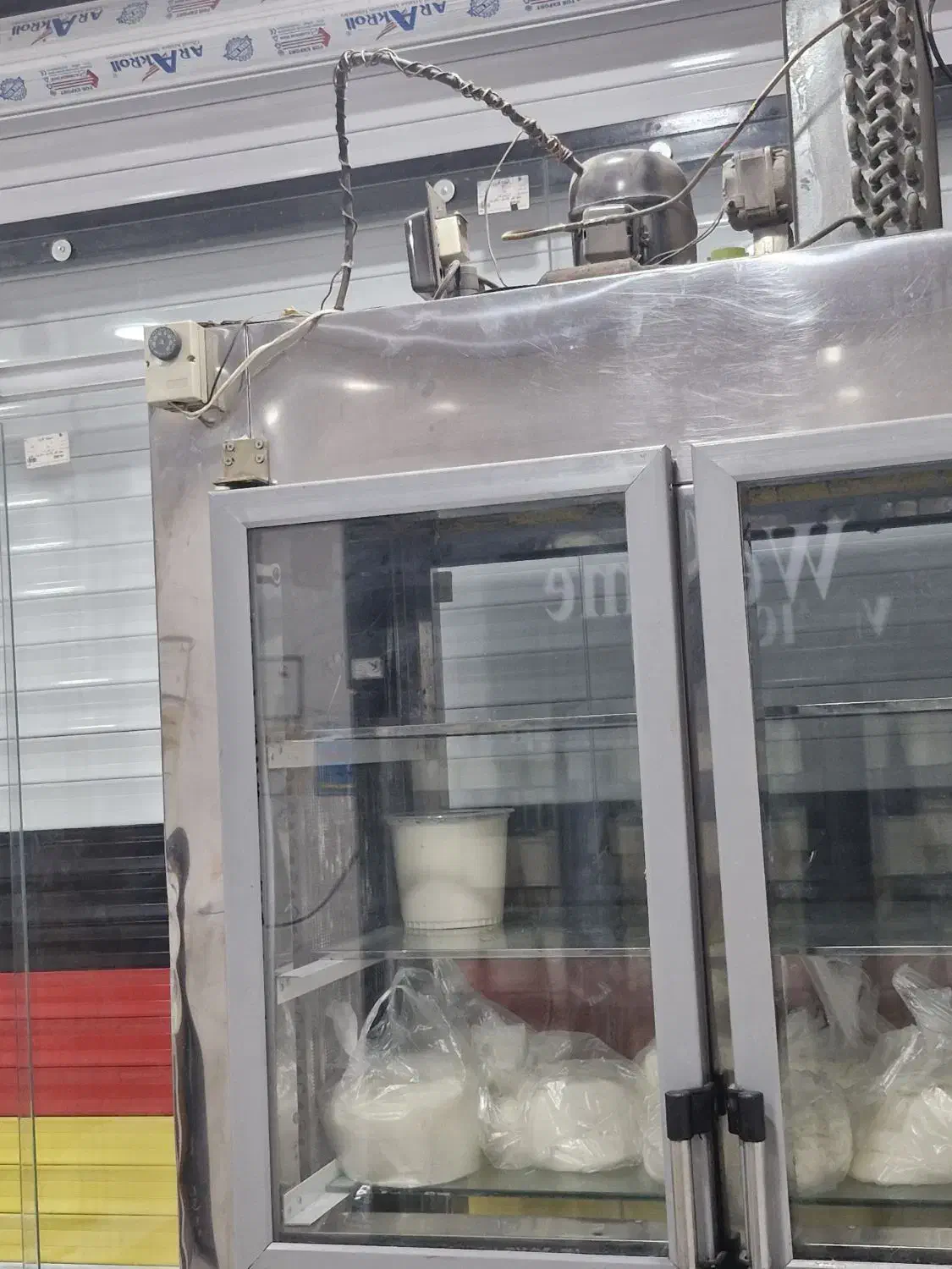 پاتیل پخت شیر و یخچال ۴ درب|فروشگاه و مغازه|یاسوج, |دیوار