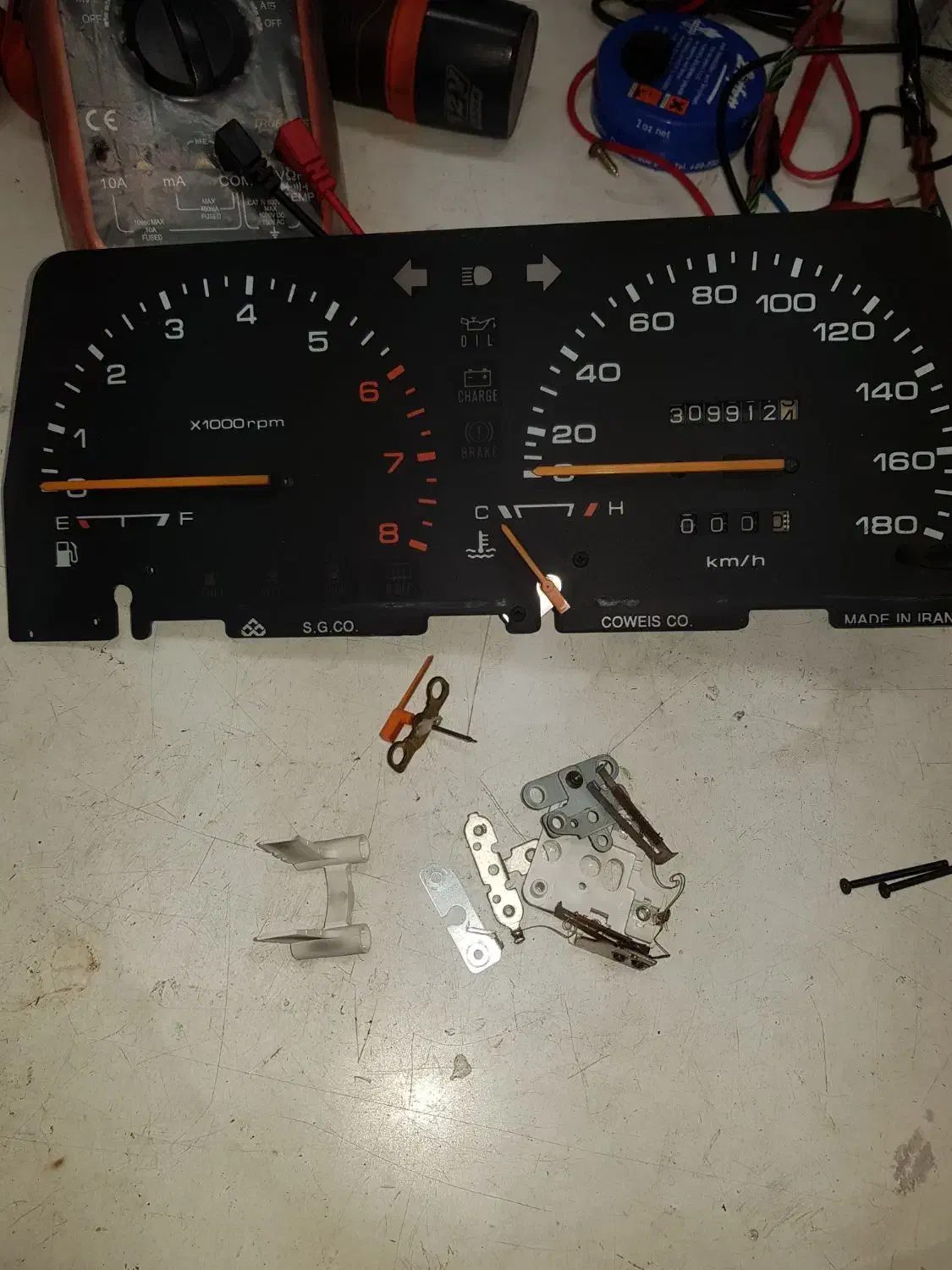 کیلومتر پراید پژو سمند زانتیا لیفان|قطعات یدکی و لوازم جانبی|فردیس, ثابتی|دیوار