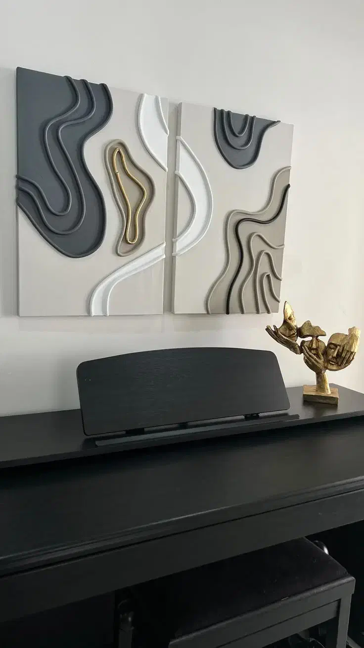 تابلو نقاشی مینیمال|تابلو، نقاشی، عکس|مشهد, رده|دیوار