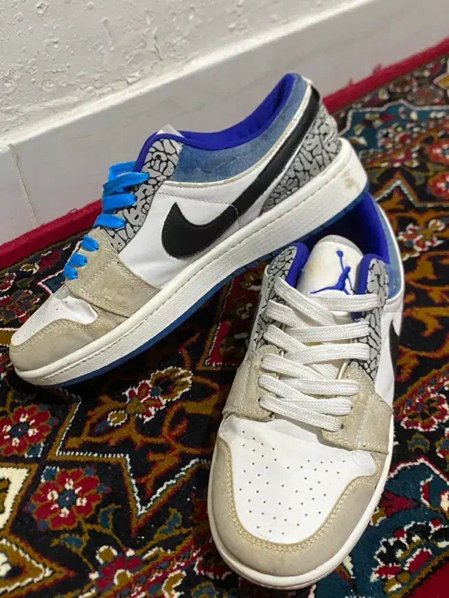 کتونی نایک جردن سفید ابی|کیف، کفش، کمربند|تهران, گلچین|دیوار