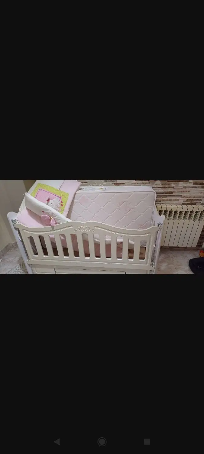 تخت خواب بچه از نوزادی تا پنج سال|تخت و صندلی بچه|تهران, اوقاف|دیوار