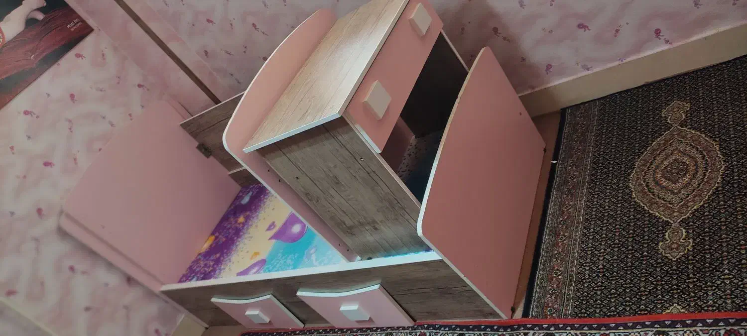 تختخواب کودک|تخت و صندلی بچه|بناب, |دیوار