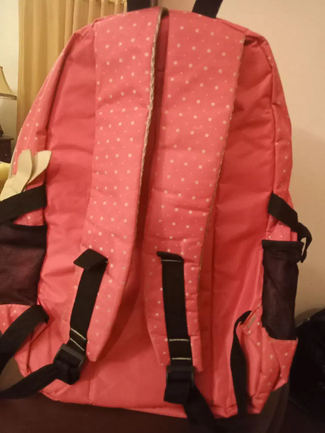 کوله صورتی خارجی|کیف، کفش، کمربند|رشت, دیلمان|دیوار