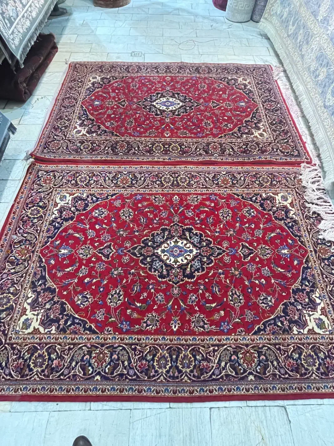 یک جفت قالیچه دست بافت|فرش|پاکدشت, پاکدشت (مامازند)|دیوار