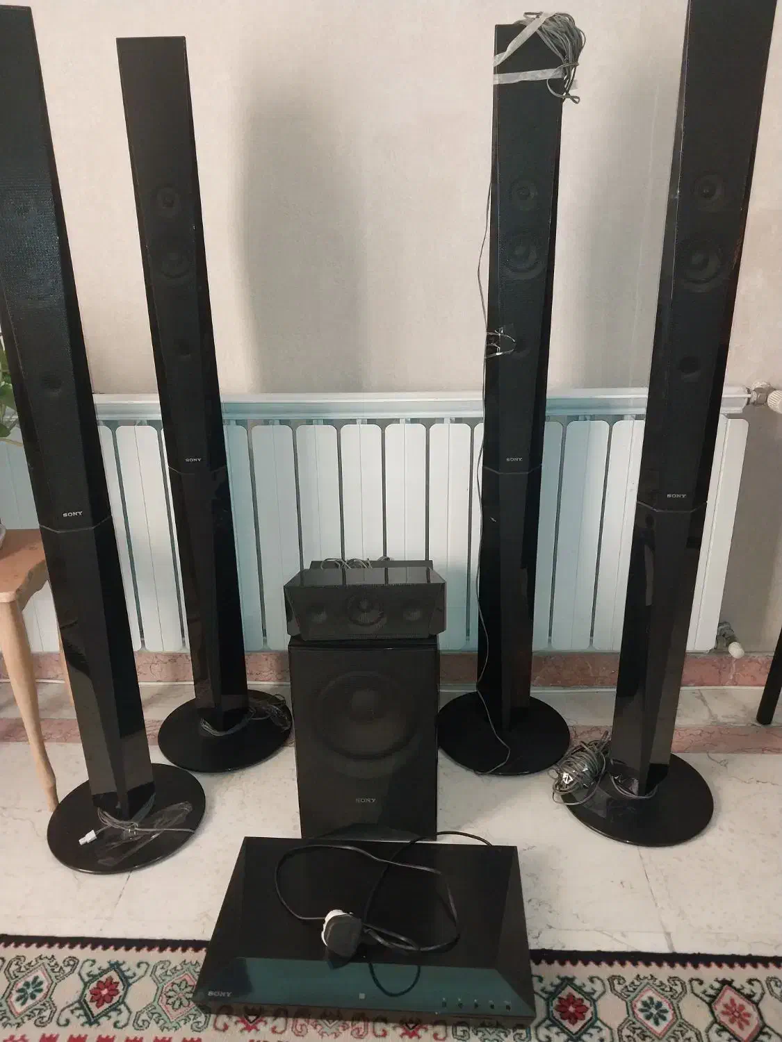 صوتی وتصویری با بلند گوها|سیستم صوتی خانگی|تهران, قزل قلعه|دیوار