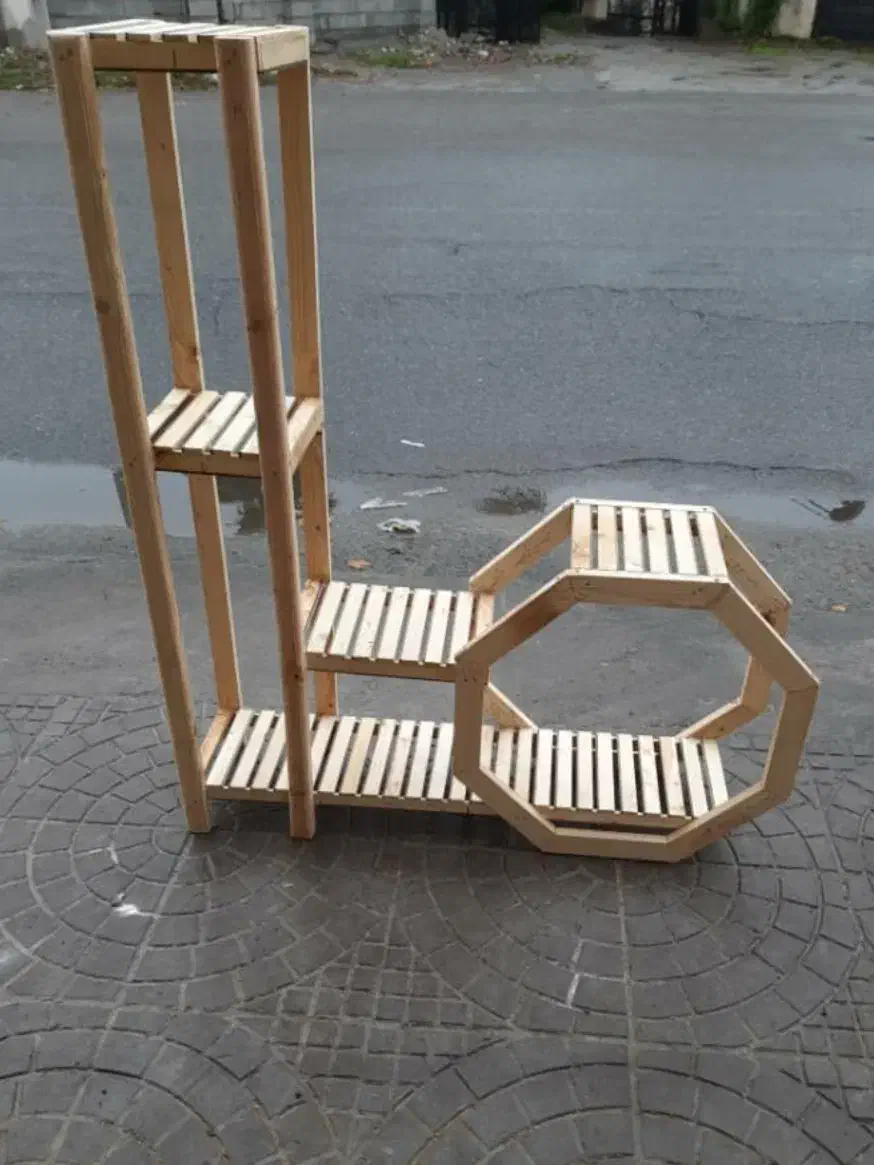 استند گل|کتابخانه، شلف، قفسه‌های دیواری|خرم‌آباد (تنکابن), |دیوار