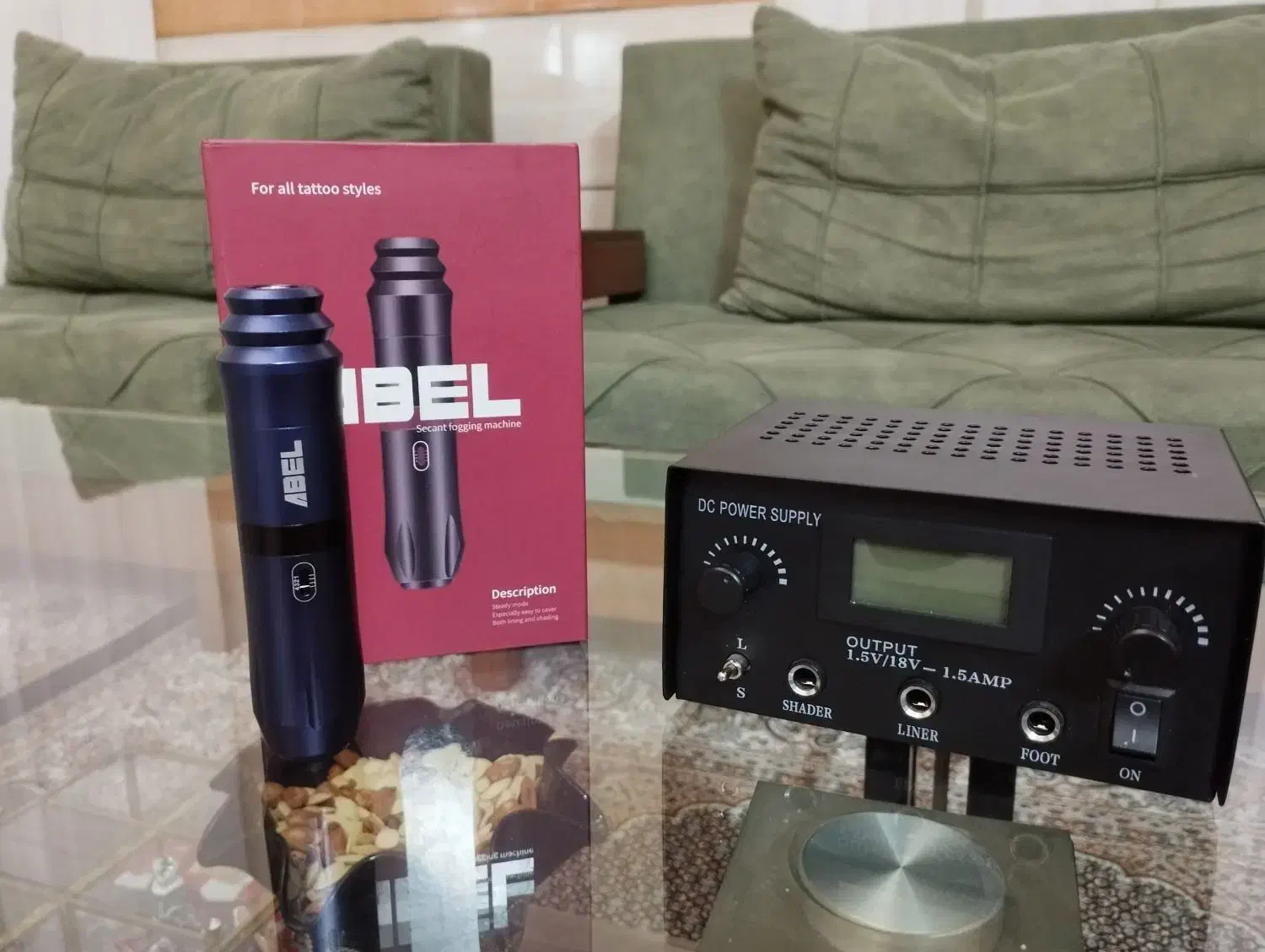 دستگاه تتو پن ابل ژاپن و ترانس حرفهای|آرایشی، بهداشتی، درمانی|ابهر, |دیوار