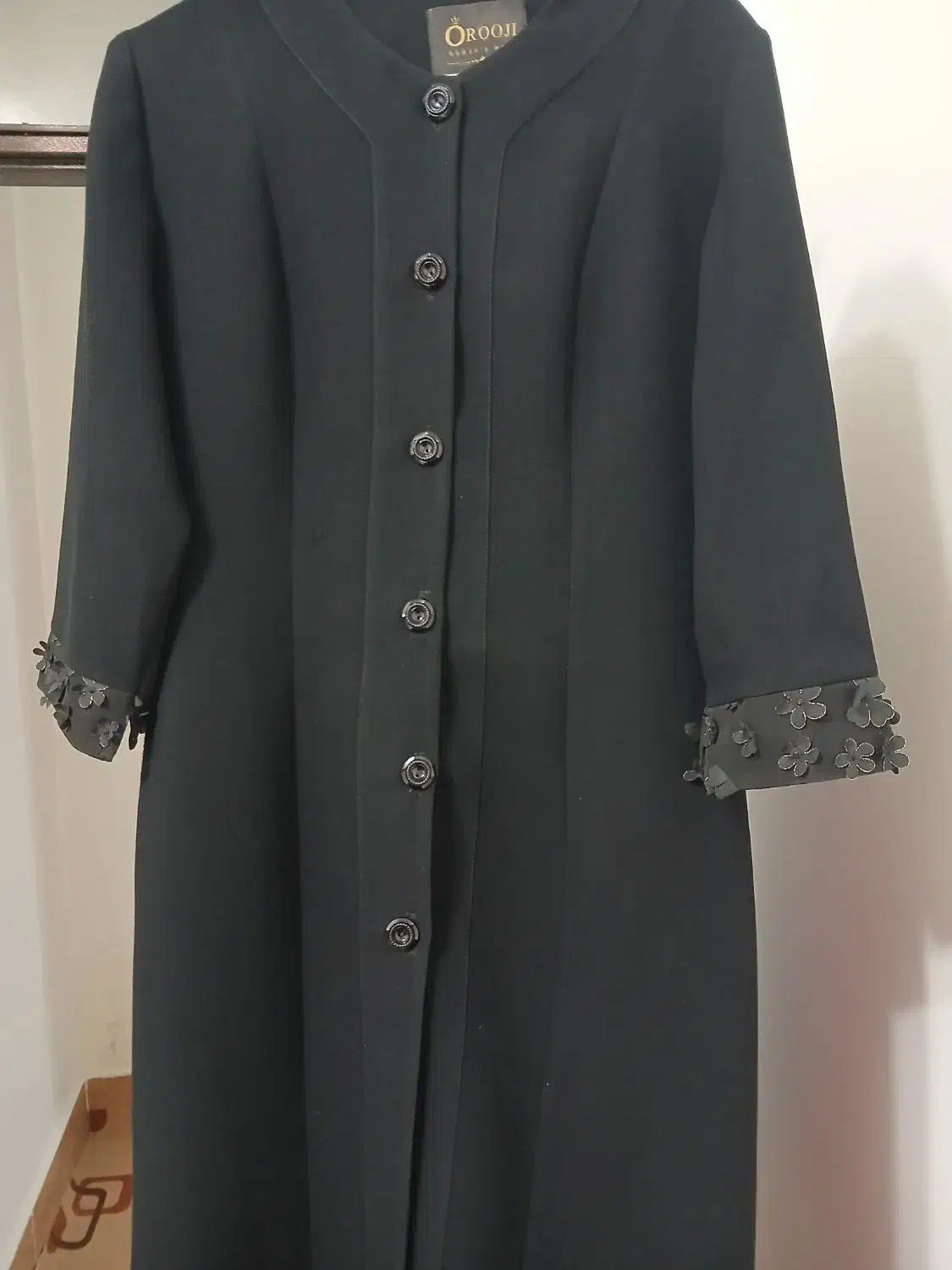 مانتو مشکی سایز ۴۴|لباس|بناب, |دیوار