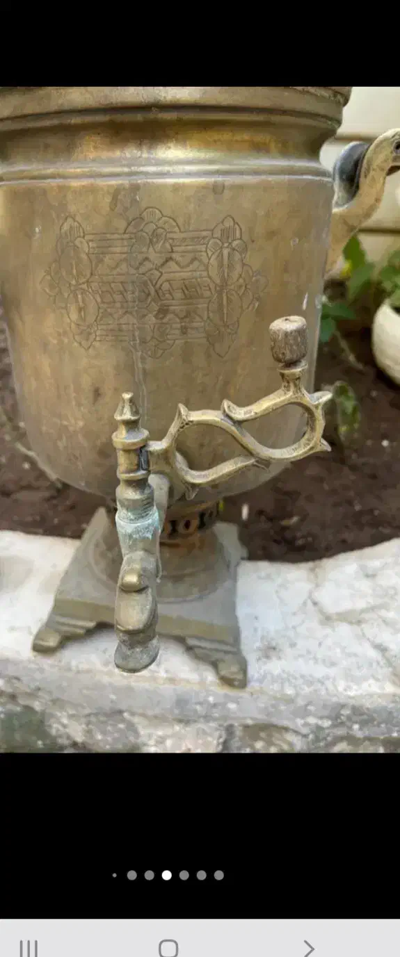 سماور عتیقه|کلکسیون اشیاء عتیقه|ملک‌آباد, |دیوار