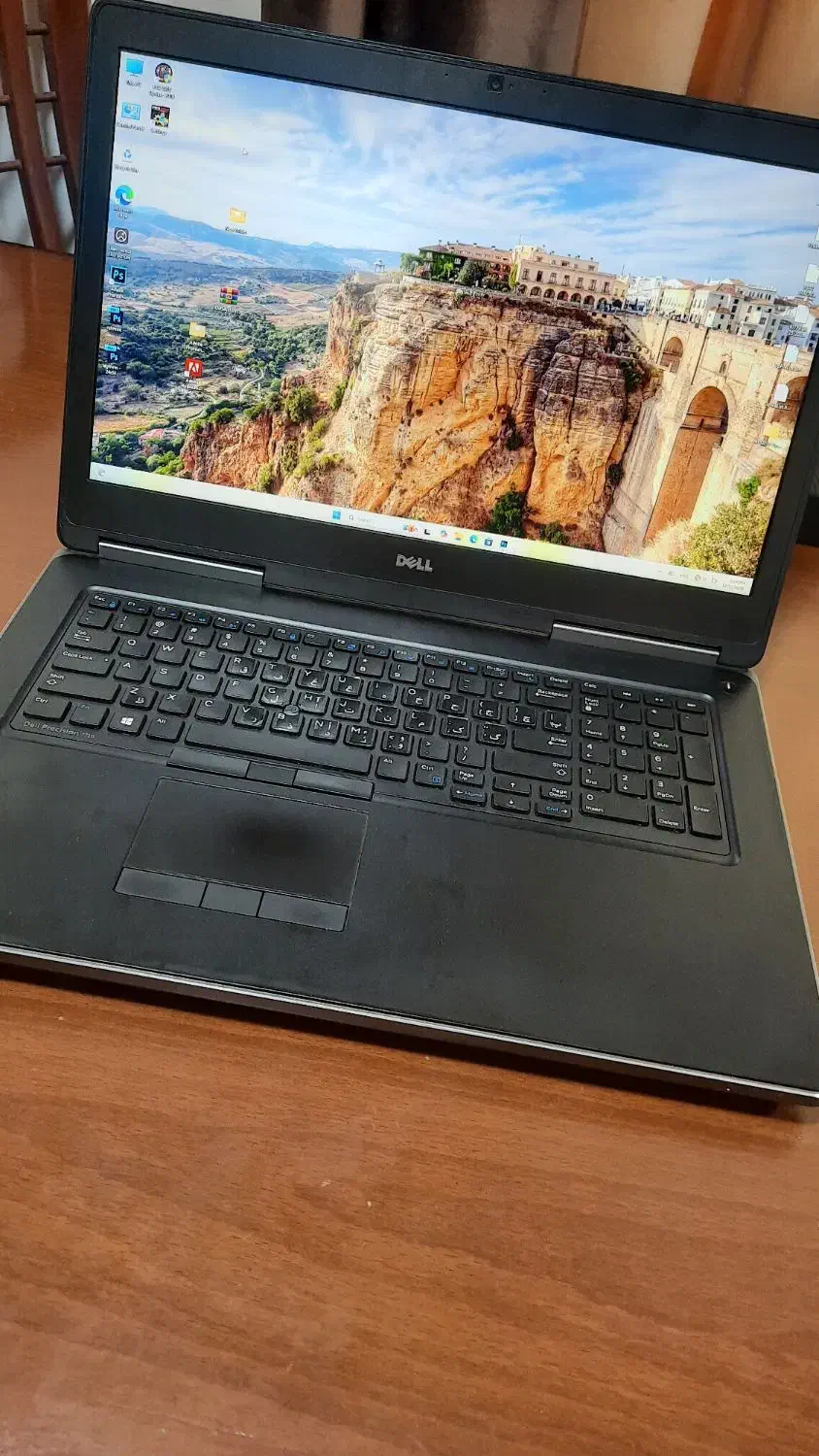 لپ تاپ DELL7710|رایانه همراه|شفت, |دیوار