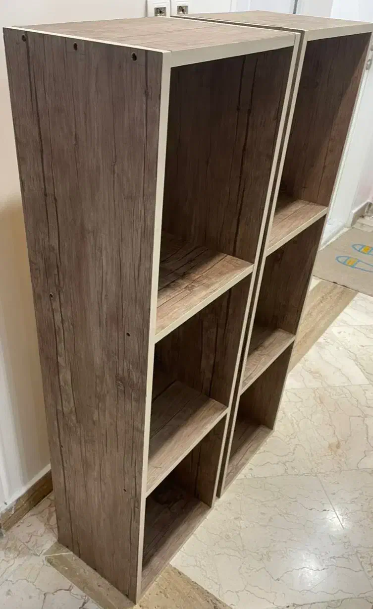 شلف وقفسه ایستاده و دیواری سفارشی ساز-MDF-در حد نو|کتابخانه، شلف، قفسههای دیواری|تهران, مرزداران|دیوار