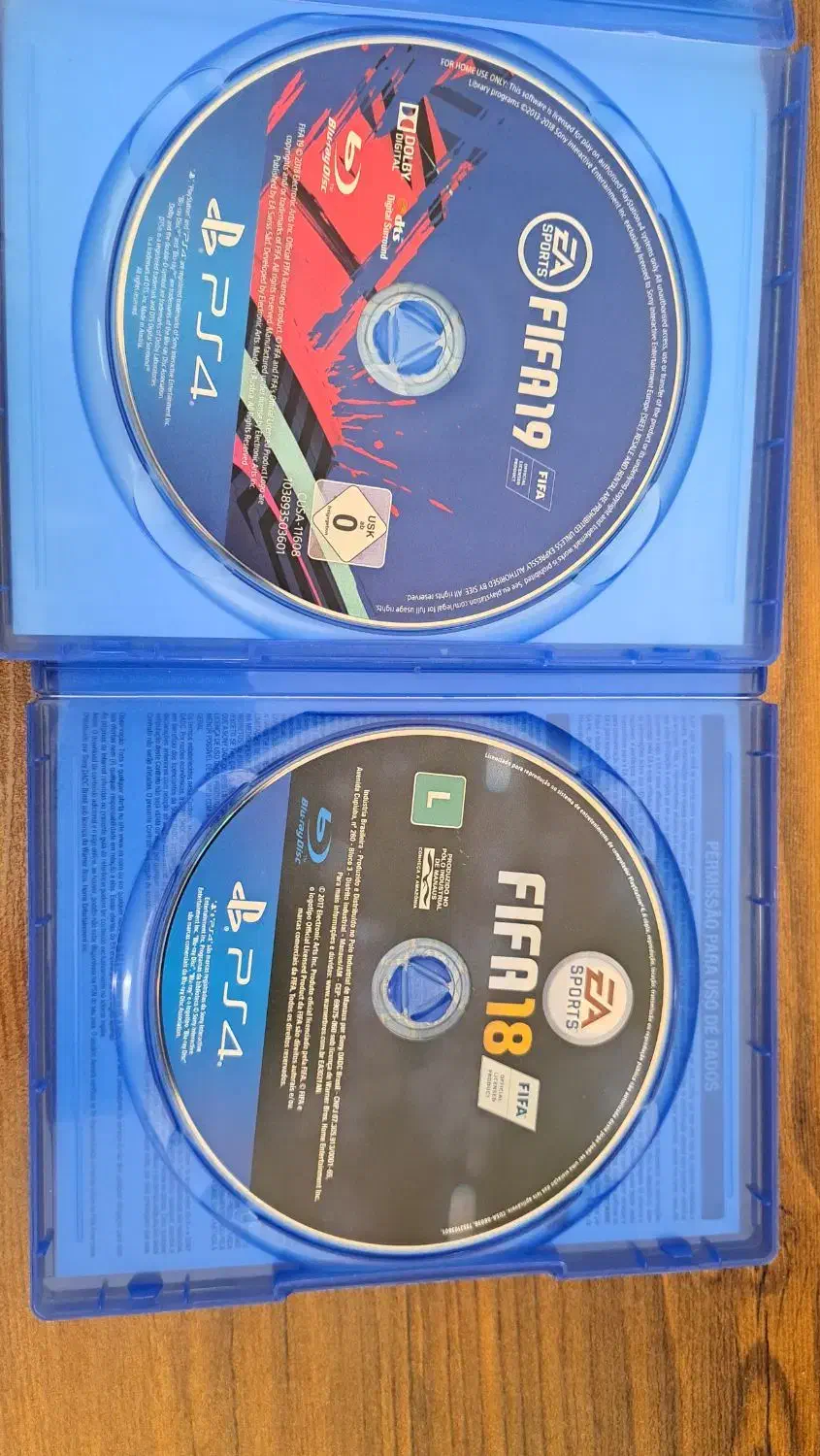 دیسک بازی فیفا ۱۹ و فیفا ۱۸ برای ps4|کنسول، بازی ویدئویی و آنلاین|تهران, آشتیانی|دیوار