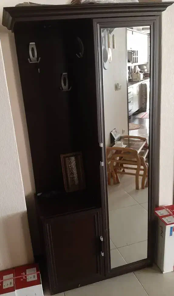 کمد جا کفشی|جاکفشی، کمد، دراور|شیراز, تاچارا|دیوار