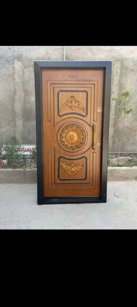 درب ضد سرقت مدل بلوط|مصالح و تجهیزات ساختمان|اندیشه, اندیشه فاز ۴|دیوار