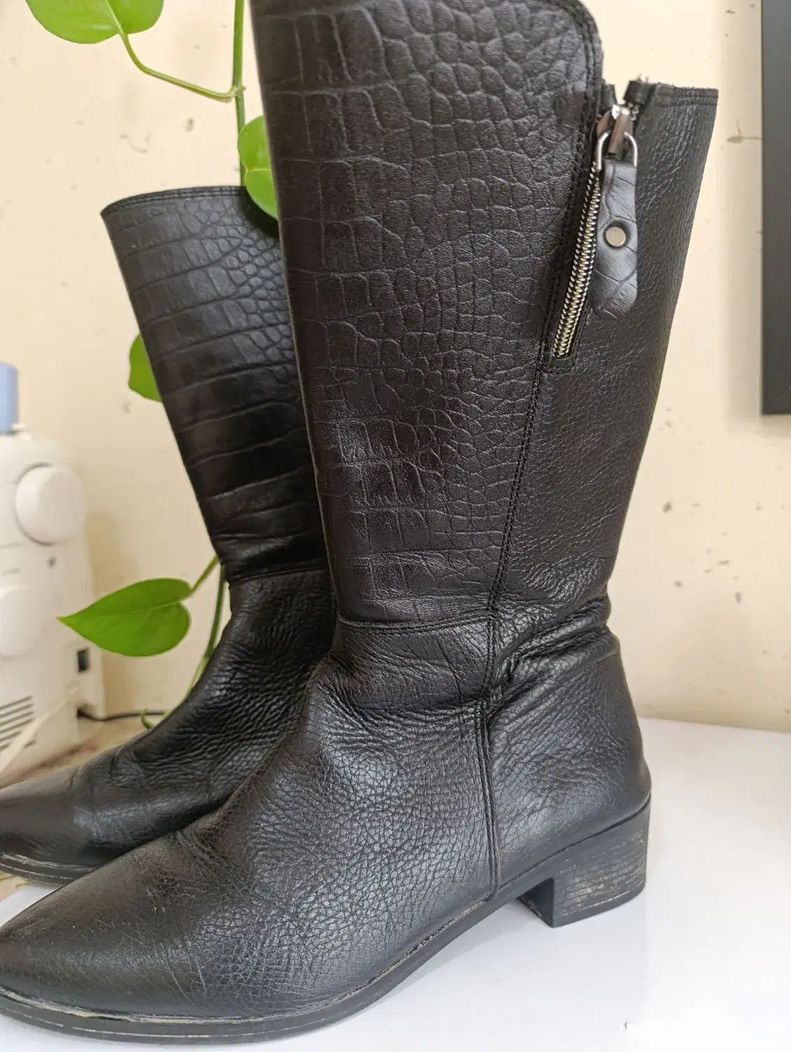 بوت چرم طبیعی|کیف، کفش، کمربند|یاسوج, |دیوار