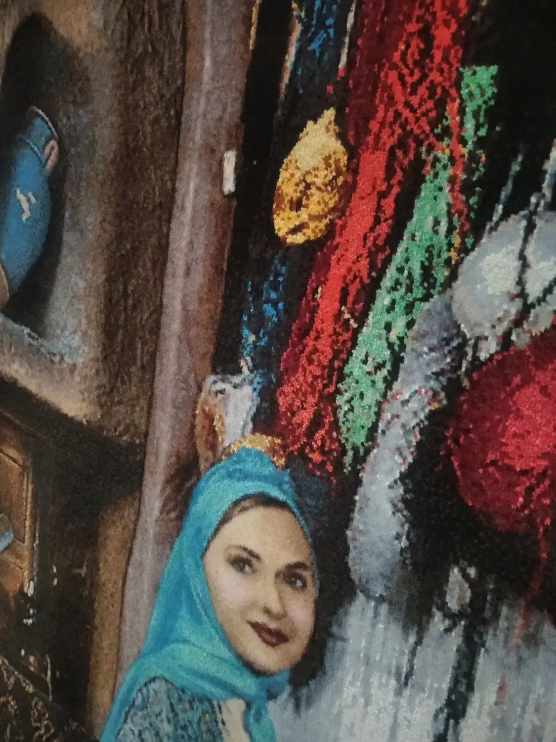 تابلو فرش دستی ابریشم|تابلو فرش|بوکان, |دیوار