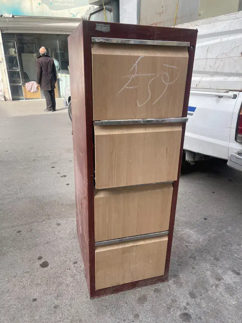 کمد فلزی و فایل چهار کشو|جاکفشی، کمد، دراور|مشهد, صیاد شیرازی|دیوار