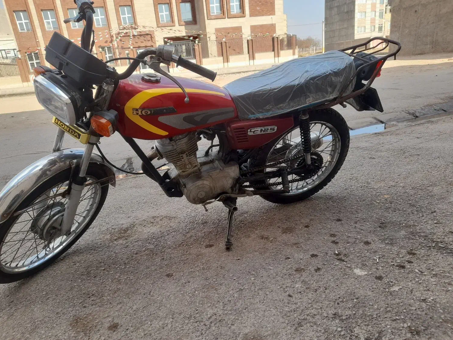 موتور هوندا مزایده|موتورسیکلت|اقبالیه, |دیوار