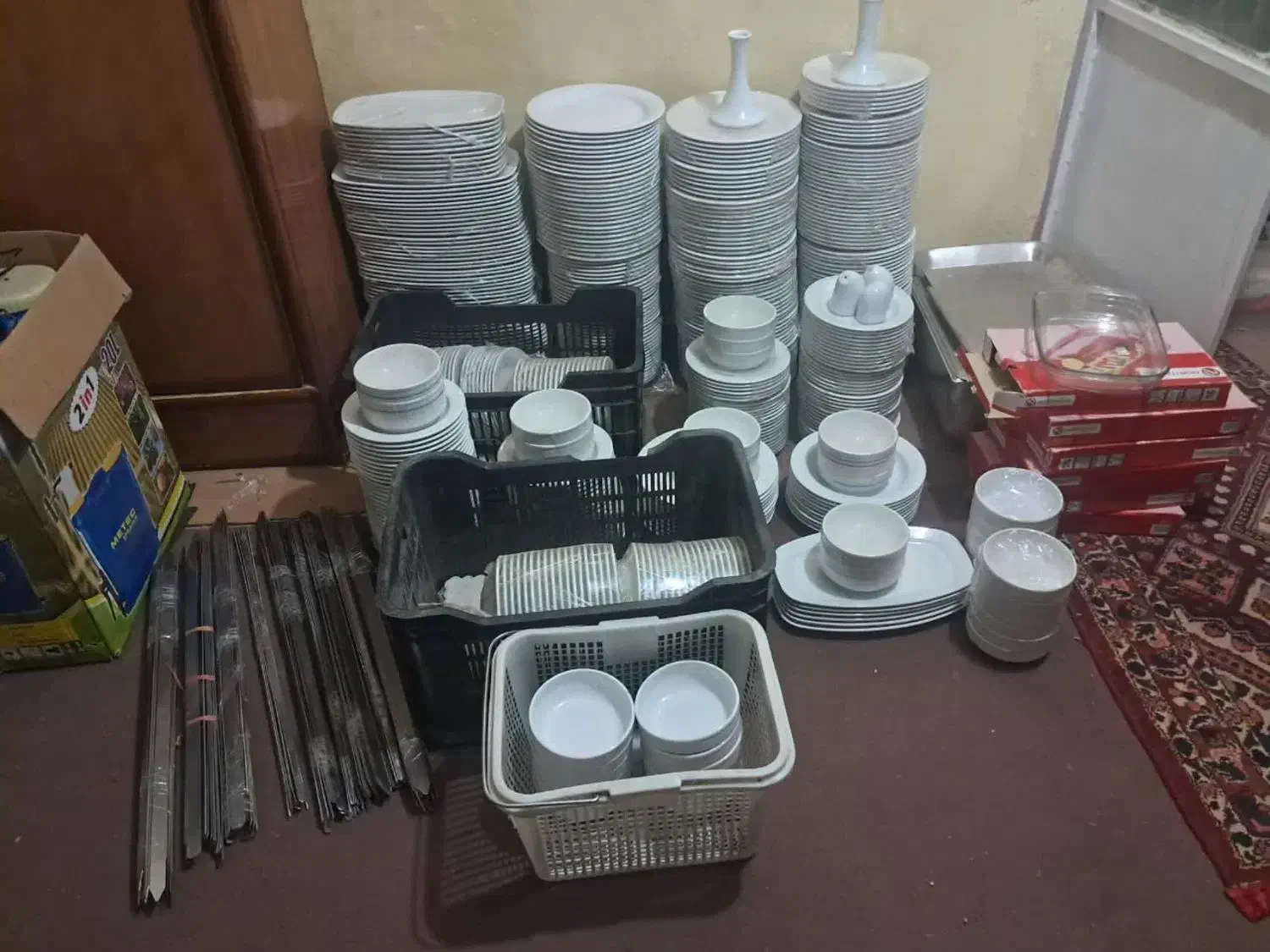 فروش تعدادی ظروف هتلی درجه یک|ظروف سرو و پذیرایی|سامان, |دیوار