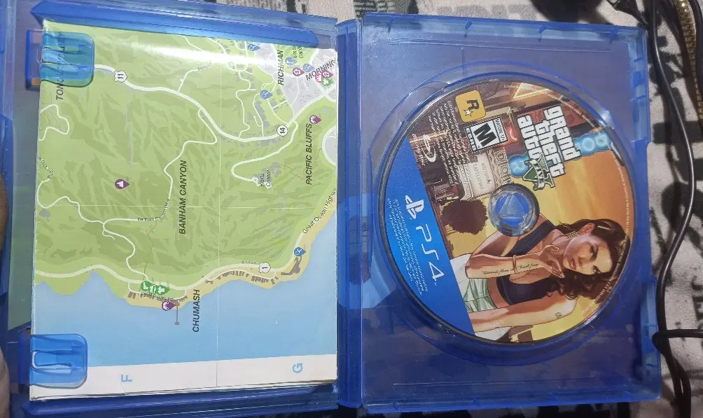 دیسک GTA v ps4|کنسول، بازی ویدئویی و آنلاین|ملارد, |دیوار