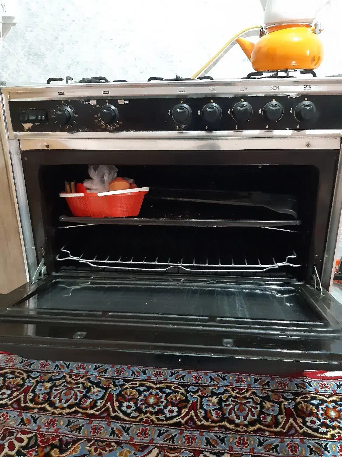 گاز فر با دوتا جوجه گردان مارک سینجر|اجاق گاز و لوازم برقی پخت‌وپز|کرمانشاه, |دیوار