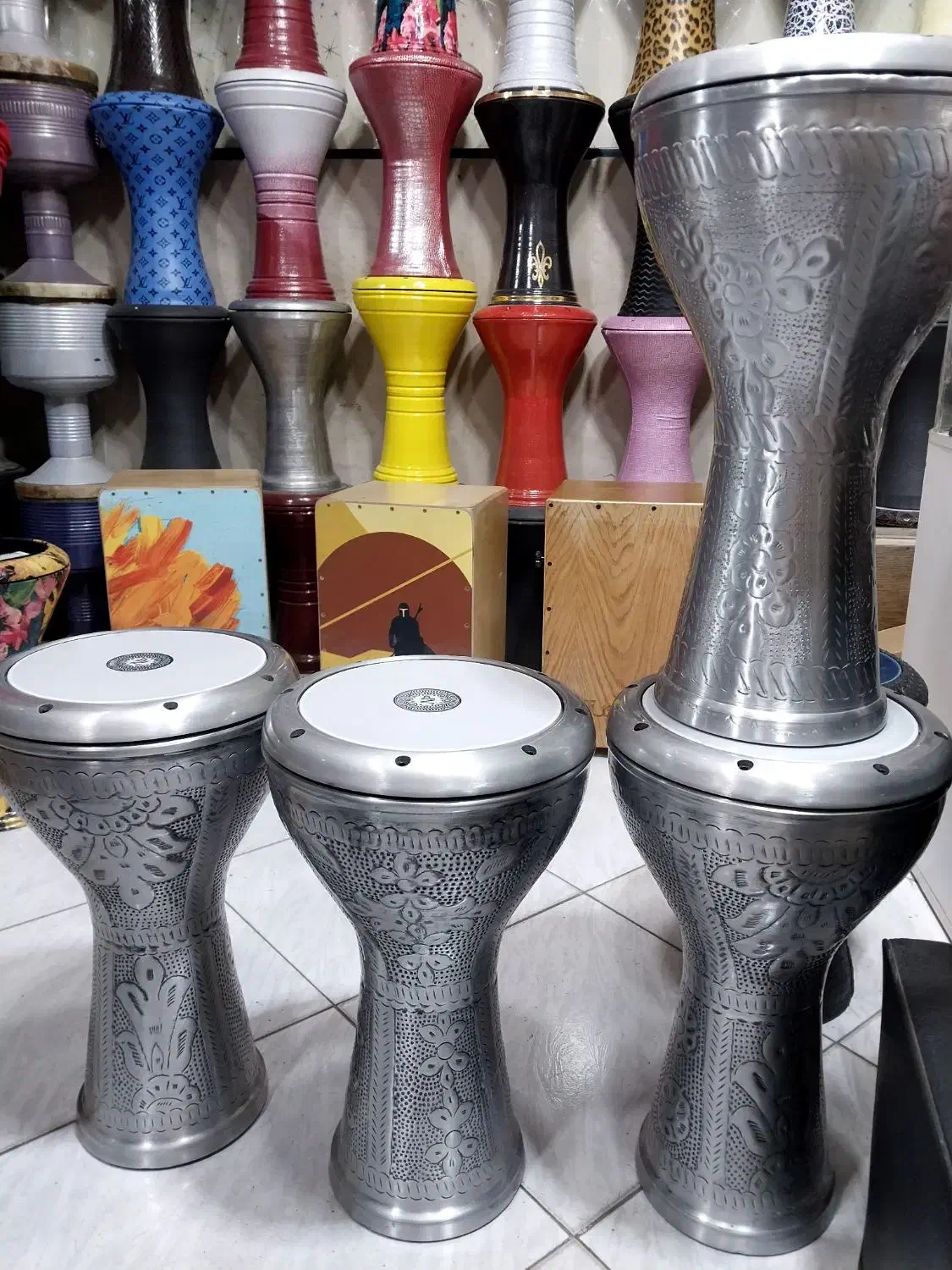 تمپو جواهر داربوکا پژواک تمبک ضرب خرید جیمبی آموزش|درام و پرکاشن|مشهد, طلاب|دیوار