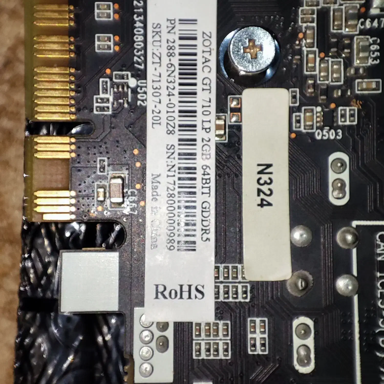 gt710 2g(gddr5)|قطعات و لوازم جانبی رایانه|اردبیل, |دیوار